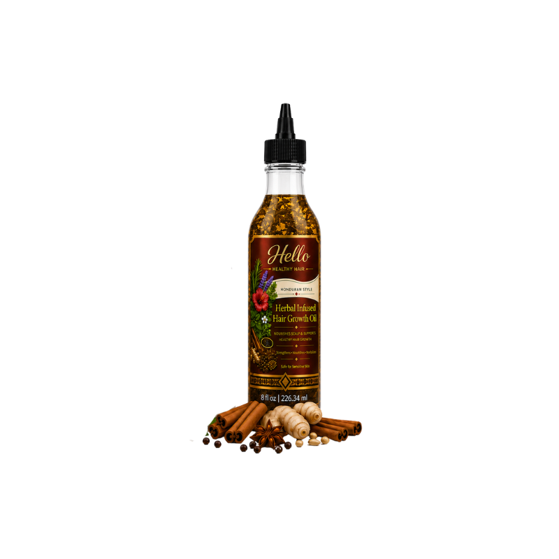 Honduran-Style Herbal Infused Hair Growth Oil